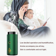 Aroma Diffuser, Portable Mini, Bakhoor Incense Burner, Rechargeable USB, Electric Arabic Holder, Muslim Home Decor, Home Fragrance, Travel Diffuser, Thin version