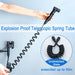 NALACAL 1-in-2-out Dual Control Valve, Mini Toilet Faucet Sprayer Kit Handheld Bidet Spray Butt Washer Sprayer Butt Washer Sprayer Mini Bidet Faucet Sprayer for Pet Bath/Personal Hygiene/Bathroom