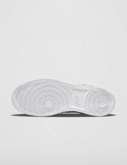 DH3158 womens LACED SHOES - WHITE/PINK OXFORD