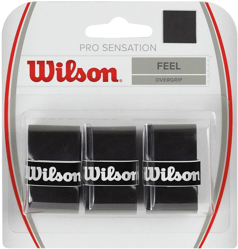 Wilson Perforated Pro Tennis Racquets Over Grip - Black