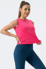 THE GYM PEOPLE Ice Silk Workout Tops for Women Quick Dry Muscle Gym Running Shirts Sleeveles