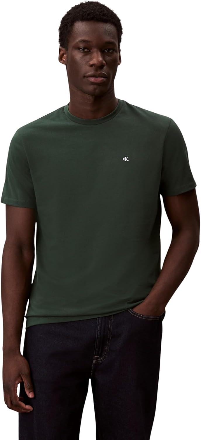 mens Ss Classic Monogram Tee Lv04rd254g T-Shirts - Sycamore
