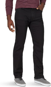 Wrangler Mens Classic 5-pocket Regular Fit Cotton Jean jeans - Black Flex