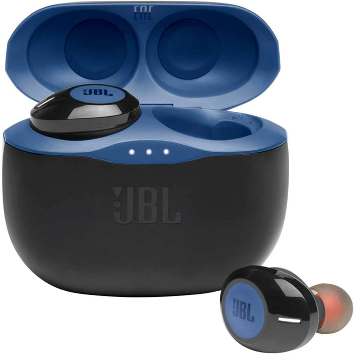 JBL Tune 125TWS True Wireless In-Ear Headphones - JBL Pure Bass Sound, 32H Battery, Bluetooth, Fast Pair, Comfortable, Wireless Calls, Music, Native Voice Assistant, Android and iOs Compatible (Black)