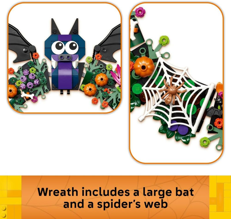 LEGO Halloween Wreath 40825