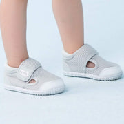 Baby Shoes Boy Girl Infant Sneakers Non-Slip First Walkers 6 9 12 18 24 Months - 4-grey