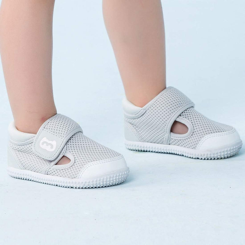 Baby Shoes Boy Girl Infant Sneakers Non-Slip First Walkers 6 9 12 18 24 Months - 4-grey