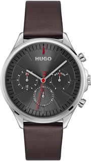 Hugo SMASH MULTI Men Watch, Analog - BLACK / BLACK