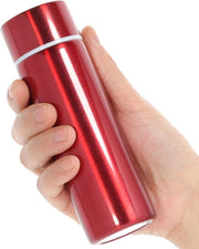 Mini Water Bottle, Mini Insulated Stainless Steel Bottle, 5oz/150ml Vacuum Insulated Reusable Leak Proof Stainless Steel Thermos, Flask Keeps Drink Cold and Hot for Purse Kids Women Lunch Bag - Red