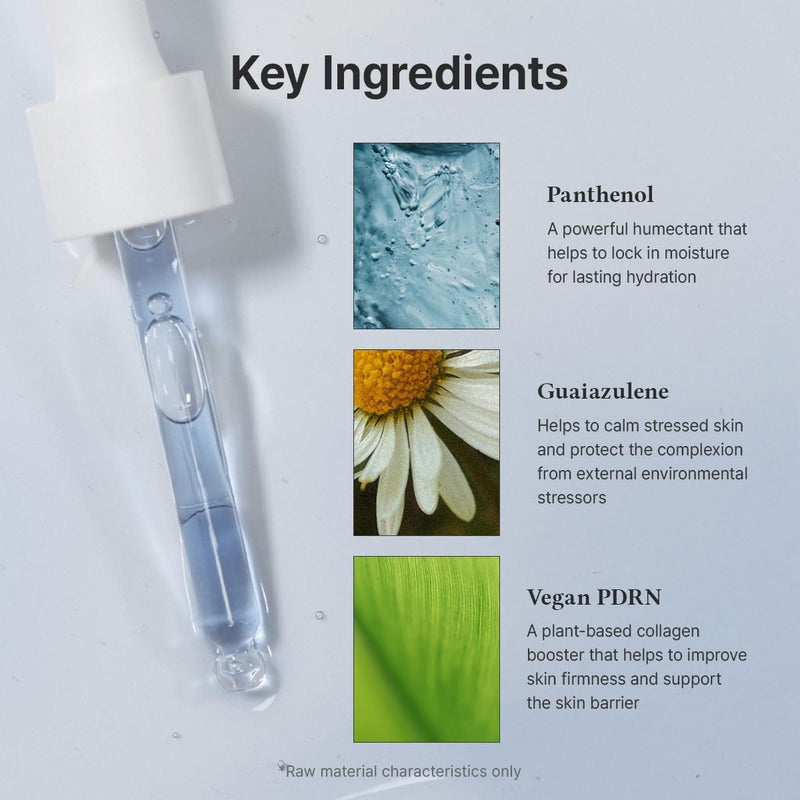Aqua Marine Deep Serum Instant Hydration & Soothing Facial Serum for All Skin Types Korean Vegan Skincare