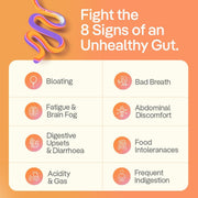 Gut Balance SuperGut Stick for Gut Health, Strong Digestion & Immunity Probiotics + Inulin + Vitamin C For Men & Women 3Bn CFU of Clinically Proven Strains 30 Days Pack