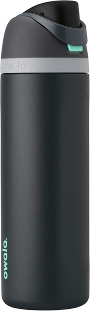 FreeSip - Stainless Steel - 24-oz. - Grey/Teal (Foggy Tide) (Amazon) (A7) - 24 Ounces Foggy Tide