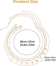 Waist Chain for Women, Metal Waist Chain Belts Set of 4, Gold Body Jewelry for Beach Parties and Evening Events, Alloy Material Layered Design for Daily Wear and Special Occasions
