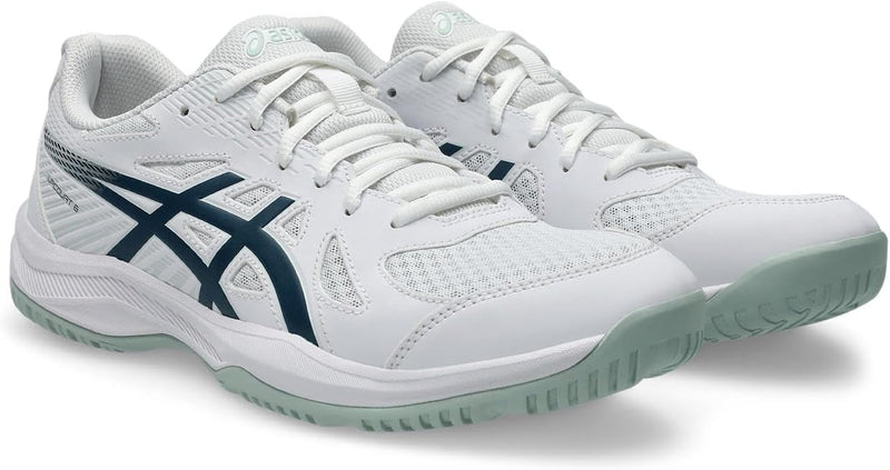 UPCOURT 6 mens Sneaker - WHITE/TRANQUIL TEAL