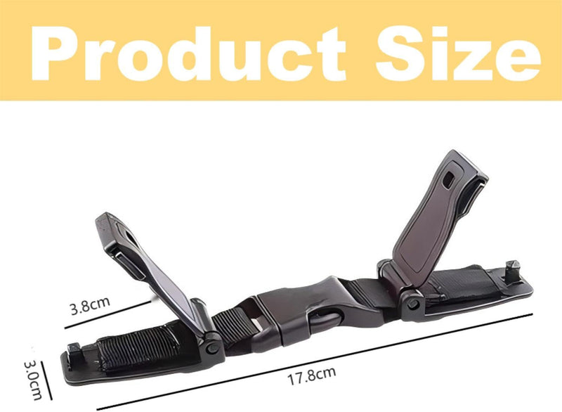 Clips for Portable Child Safety Seat & Baby Stroller, Clips for Car Seat Baby (2, standart)