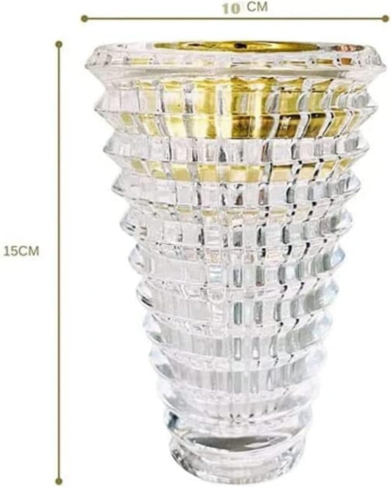 Alsaqer Bakhoor Burner Oud burner Incense Bakhoor Charcoal Incense Burner مبخرة عود,مبخرة بخور Frankincense Burner Madkhan Handheld Bakhoor Gold Incense Burner Crystal Luxury (Clear)