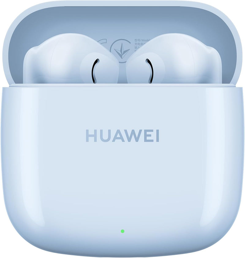 FreeBuds SE 2, 40-Hour Battery Life, Compact and Comfortable to Grip, 3 Hours of Music Playback on a 10-Minute Charge, IP54 Dust & Splash Resistance, Robust Bluetooth 5.3 Connections, White - Blue Modern