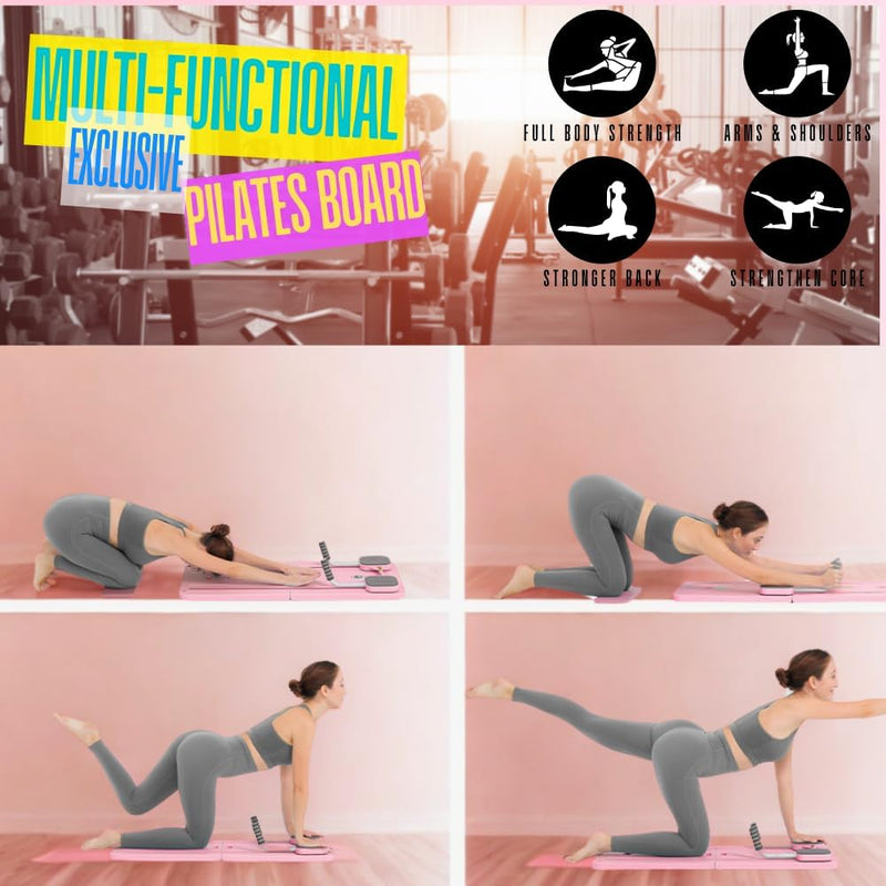 Pilates Board, Multifunctional Abdominal Board, Ab Core Trainer, Ab Trainer Machine, Ab Board, Exercise Board, Abs Workout Equipment, Core Workout Equipment