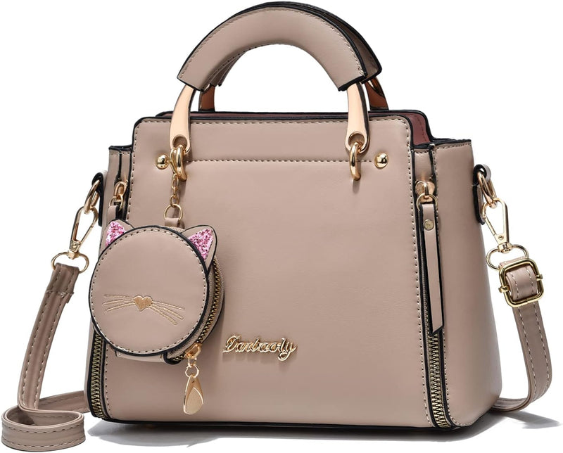womens Xiaoyu001 Women Purse Satchel - Khaki