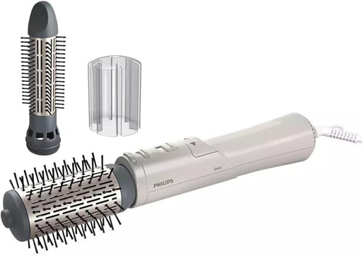 5000 Series Air Styler for Drying & Styling in one-go, from wet to dry styling with ionic care and argan-oil infused brush, 5 attachments, Black - BHA530/03 - X3063/00, Airstyler - 2 attachments