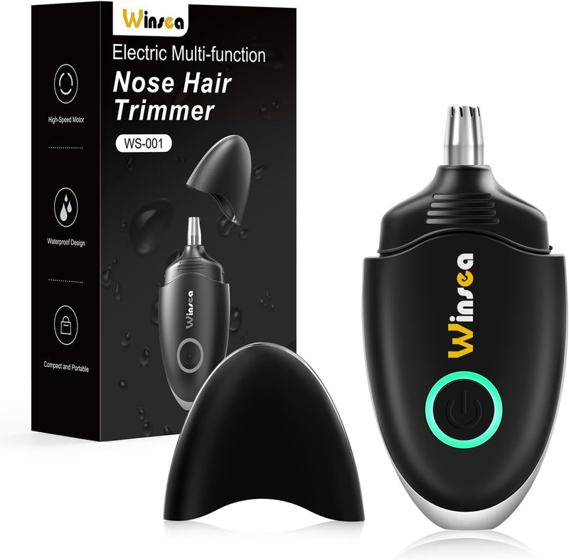 Winsea Ear and Nose Hair Trimmer Clipper for Men and Women – High-Precision, USB Rechargeable, Waterproof, Safe and Quiet Operation, Portable Design