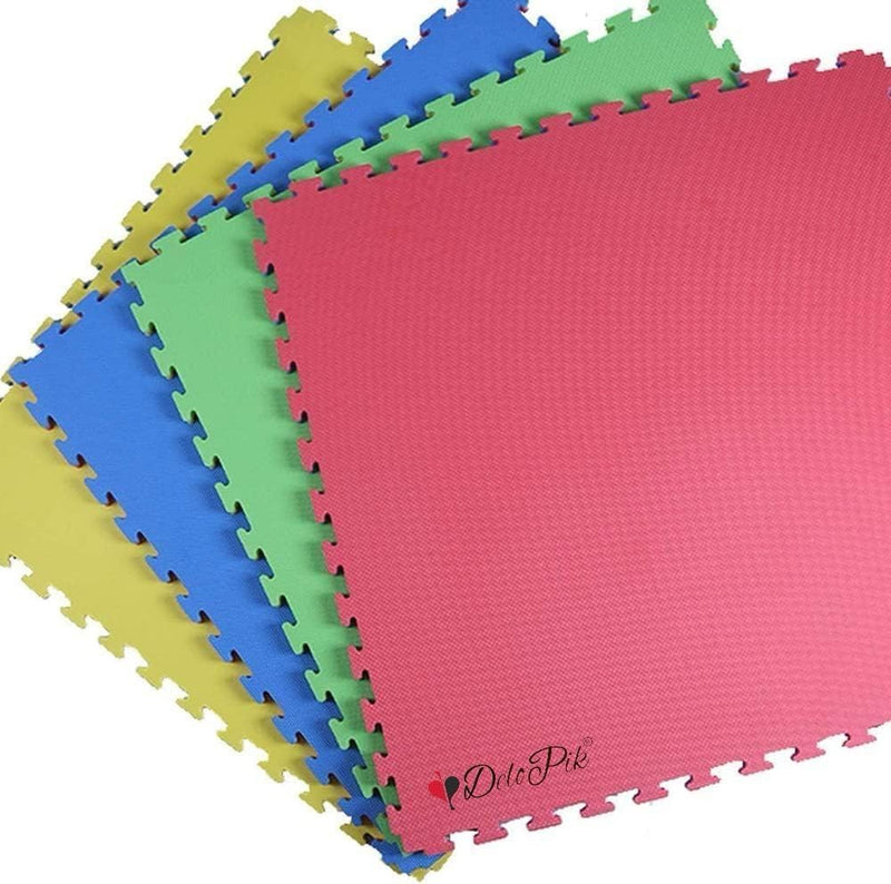 Delopik Foldable Baby Play Mat, Waterproof Foam Floor Baby Crawling Mat -FR137-1 (150 * 180 cm) (Multi Design)