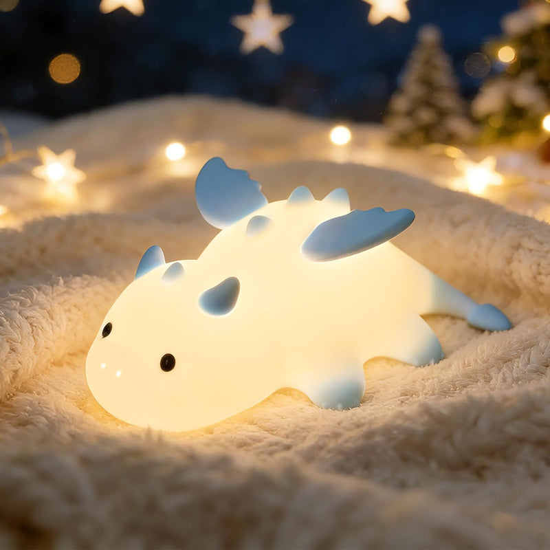LEDHOLYT Night Light for Kids, Cute Silicone Nursery Pear Lamp for Baby and Toddler,Fruit NightLight for Boys and Girls,Squishy Night Lamp for Bedroom,Kawaii Bedside Lamp for Kids Room (Pear) - White