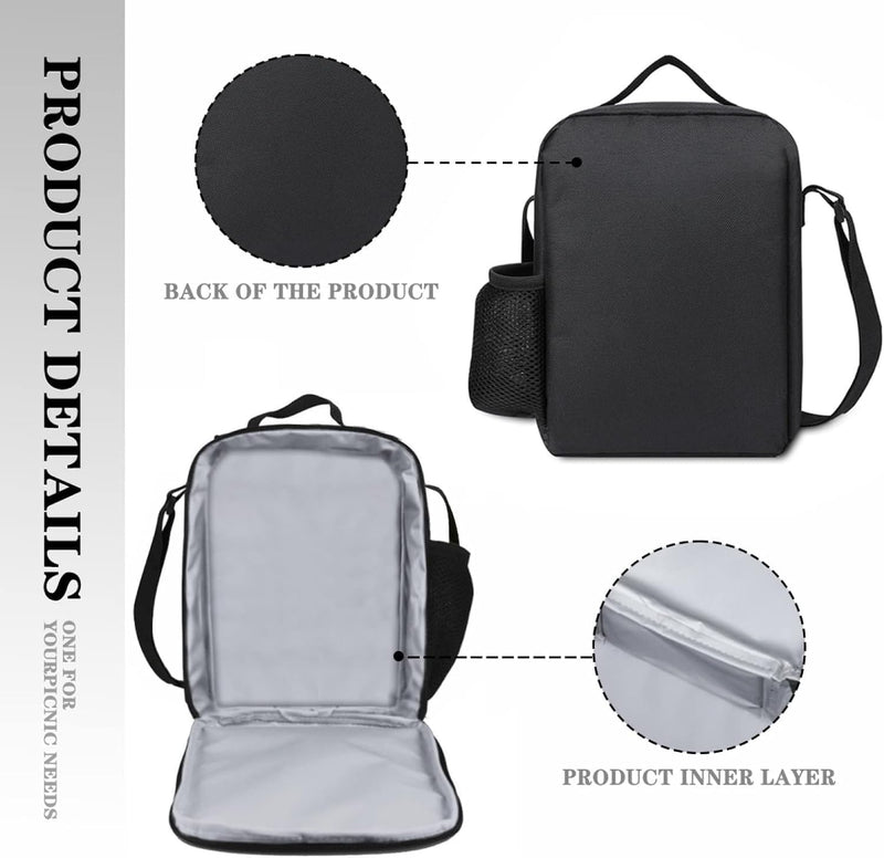 3PCS Kids Cartoon School Backpack, Unisex Back to School Adjustable Backpack, Gifts for Anime Fans, Travel Laptop Backpack Style