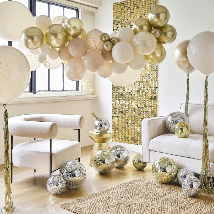 Ginger Ray Shimmer Wall Gold Backdrop Panels