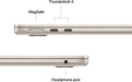 Apple 2025 MacBook Air (13-inch, Apple M4 chip with 10-core CPU and 8-core GPU, 16GB Unified Memory, 256GB) - Sky Blue;English
