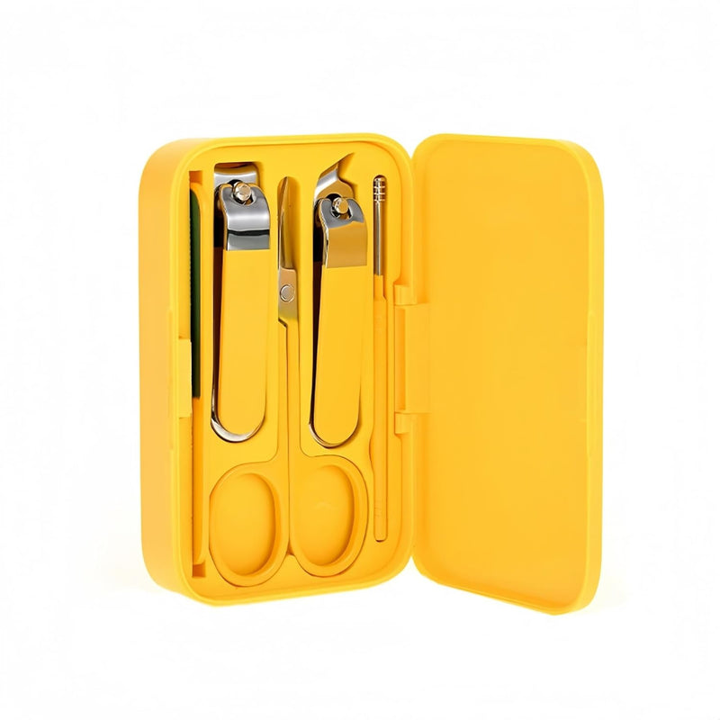 5-Piece Nail Clippers Set,Stainless Steel Manicure Kit, Nail Grooming Travel Kit, Ail Clippers for Men, Toenail Clippers or Nail Cutter, Fingernail Clippers For Women