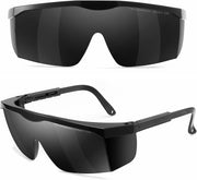 Alsenor Laser Safety Glasses Goggles For Laser Cosmetology Operator Eye Protection And Laser Hair Removal Treatment - Black