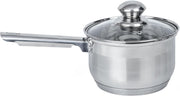 Cuisine Art Wilson Stainless Steel Cookware Set, 12-Piece, Casseroles, Saucepan, Fry Pan, Ergonomic Handles, All Cooktop Compatible, Dishwasher Safe, Durable, Stylish Kitchen Essentials