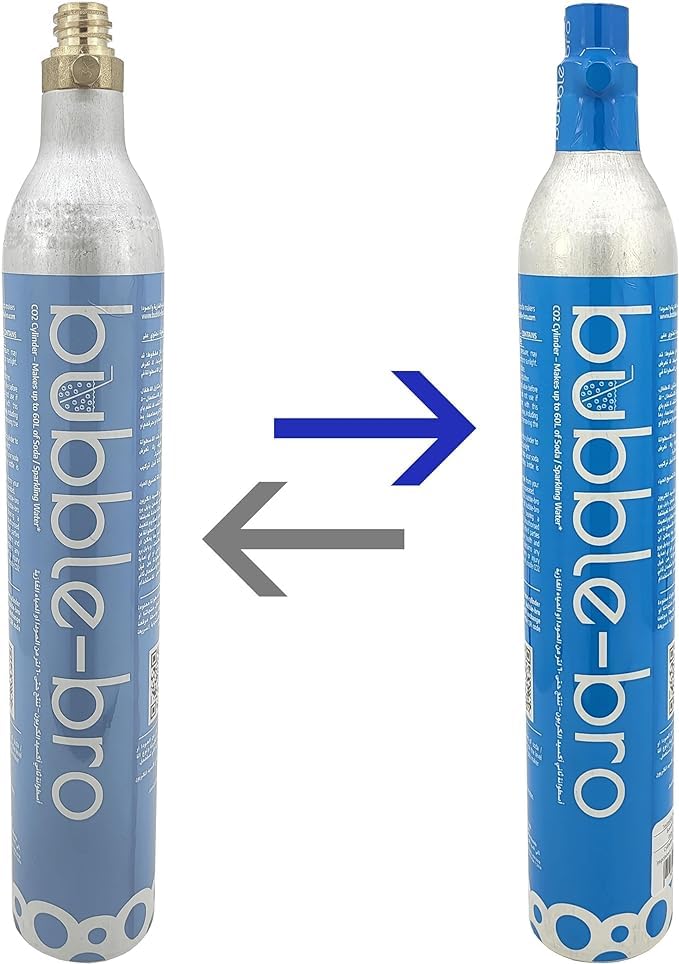 bubble-bro 60L CO2 Cylinder Refill Exchange - exchange empty cylinder with a full cylinder