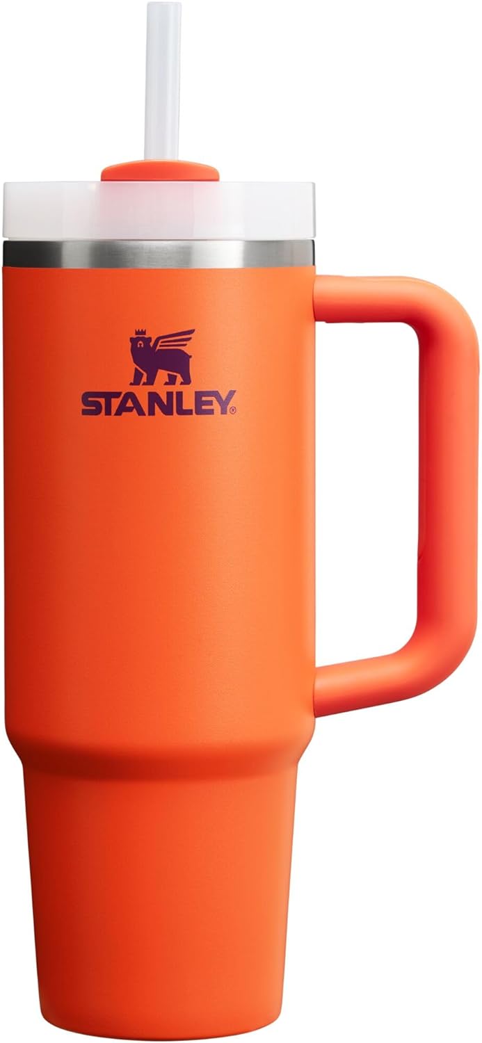 Stanley Quencher H2.0 Tumbler with Handle & Straw 40 oz | Twist On 3-Way Lid | Cupholder Compatible for Travel | Insulated Stainless Steel Cup | BPA-Free | Seafoam