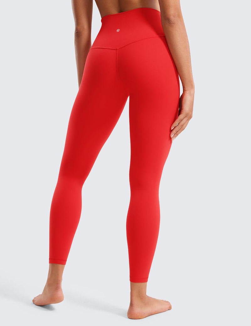 CRZ YOGA Women's Butter Luxe Leggings 25 Inches - High Waisted Buttery Soft Comfort Lounge Leggings