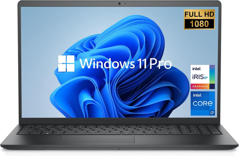 Dell [Windows 11 Pro] Newest Vostro 3520 Laptop, 15.6" FHD 1080p Display, Intel i7-1255U (10 cores), 16GB RAM, 1TB PCIe SSD,(RAM&SSD UPGRADING) WiFi and Bluetooth, Carbon Black