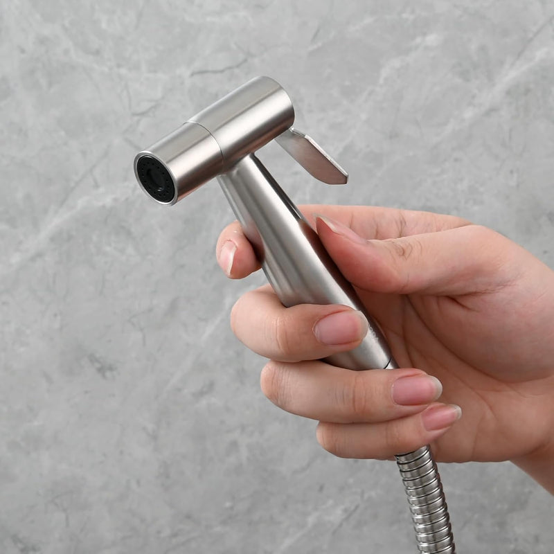 CIENCIA Hand Held Bidet Sprayer Premium Stainless Steel Sprayer Shattaf - only Bidet spray head for Toilet, Hand Bidet Sprayer for Toilet WS024