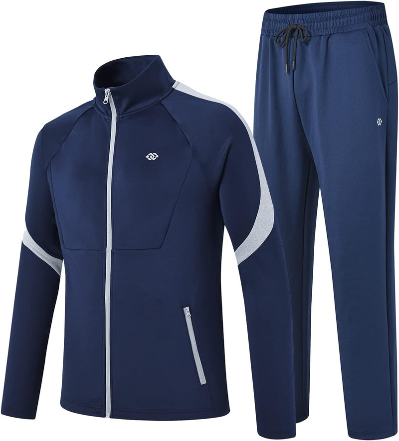 Men Zhmf752l Active Tracksuits - Ad-navy&gray