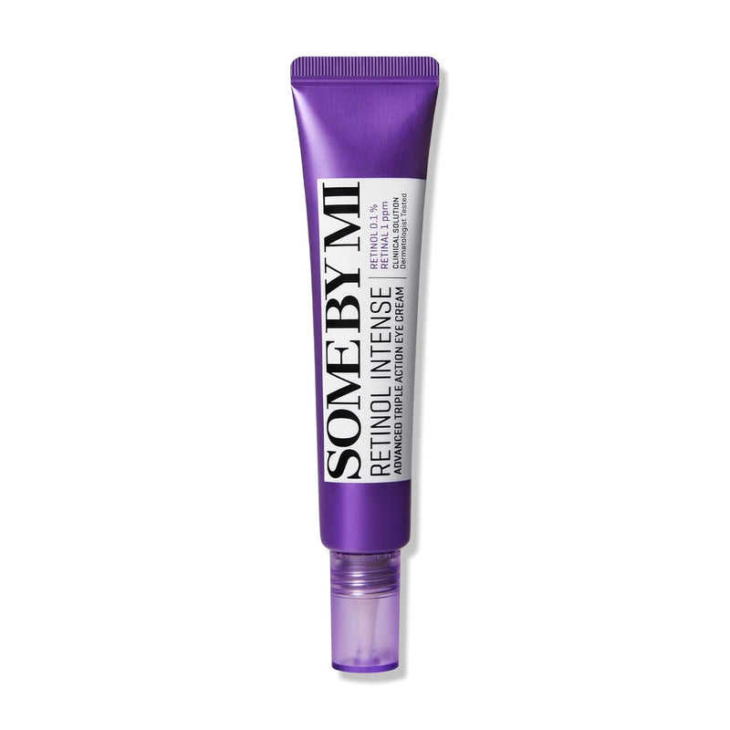 Some By Mi Retinol Intense Advanced Triple Action Eye Cream | 30ml | Mild Overnight Korean Anti-Aging Eye Cream | for Dark Circles & Fine Lines | Ideal for Retinol Beginners