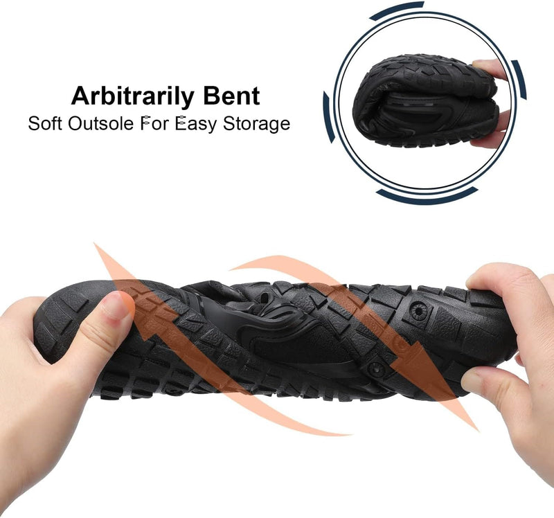 L-RUN Water Shoes Womens Mens Outdoor Quick Dry Barefoot Beach Swim Surf Diving Summer Sports Aqua Shoes