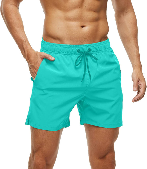 Mens Swimming Trunks Swim Shorts Gym Athletic Workout Running Sports Golf Lounge Clothes Casual Summer Beach