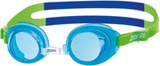 Zoggs Kids' Little Ripper Swimming Goggles Anti-Fog and Uv Protection (up to 6), 0-6 Years - Aqua/Green