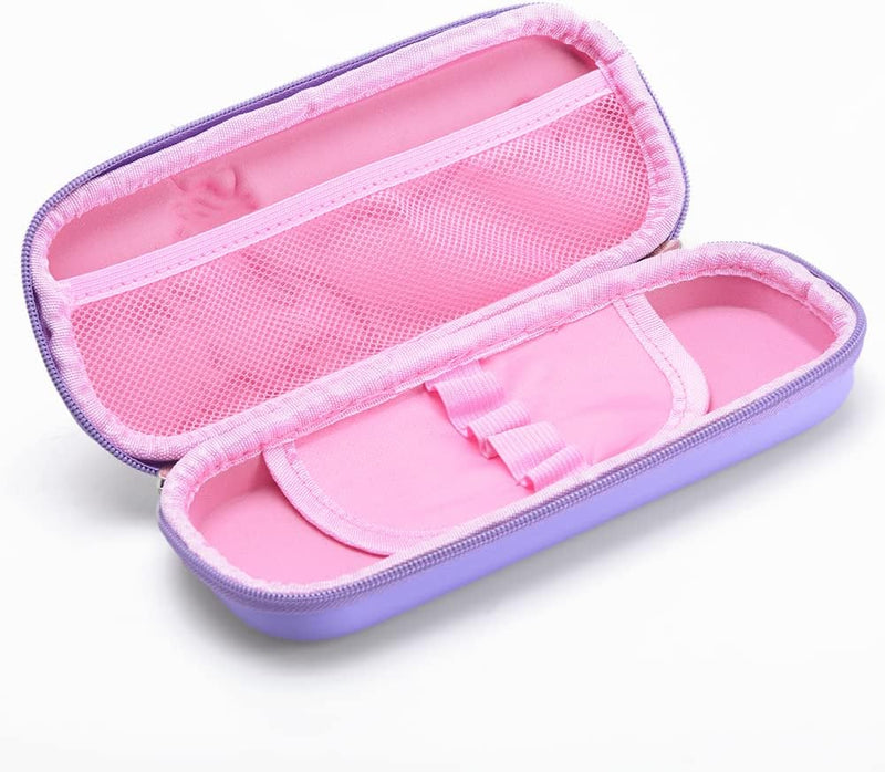 3D Genie Unicorn Pencil Case, Purple, EZ_PBX_07