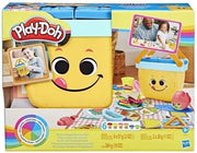 Play-Doh Rainbow Swirl Ice Cream Playset with 7 Pretend Play Kitchen Accessories, Arts and Crafts Toys for 3 Year Old Girls and Boys and Up - M Picnic shapes playset