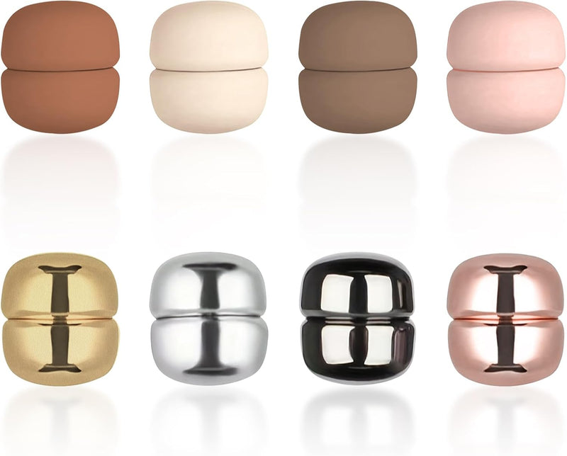 8 Pcs Hijab Magnets, Strong Magnetic Hijab Pins Multi-Purpose Magnetic Scarf Clasps No Snag Pinless Broches Pin for Women Men Clothing Scarf Pins Accessories, one size, Zinc magnet