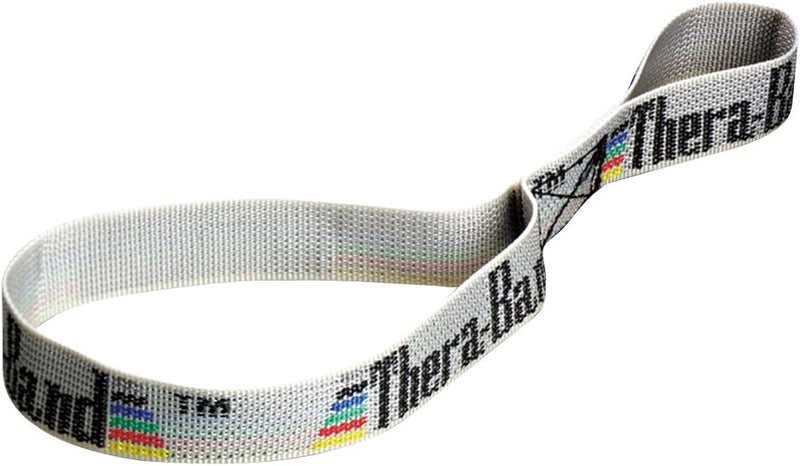 Theraband Resistance Band Handles, Attachments for Resistance Bands and Tubing, Pair of Foam Grip Pull Handles for Lower and Upper Body Exercises, Pilates, Yoga