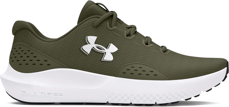 Men's UA Surge 4 Running Shoes mens Sneakers - Marine OD Green / Marine OD Green / White