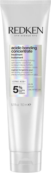 Acidic Bonding Concentrate Leave In Conditioner Hair Repair Treatment For Weak & Damaged Hair Bond Building & Strengthening Smooths & Provides Heat Protection 150ml - 150ml