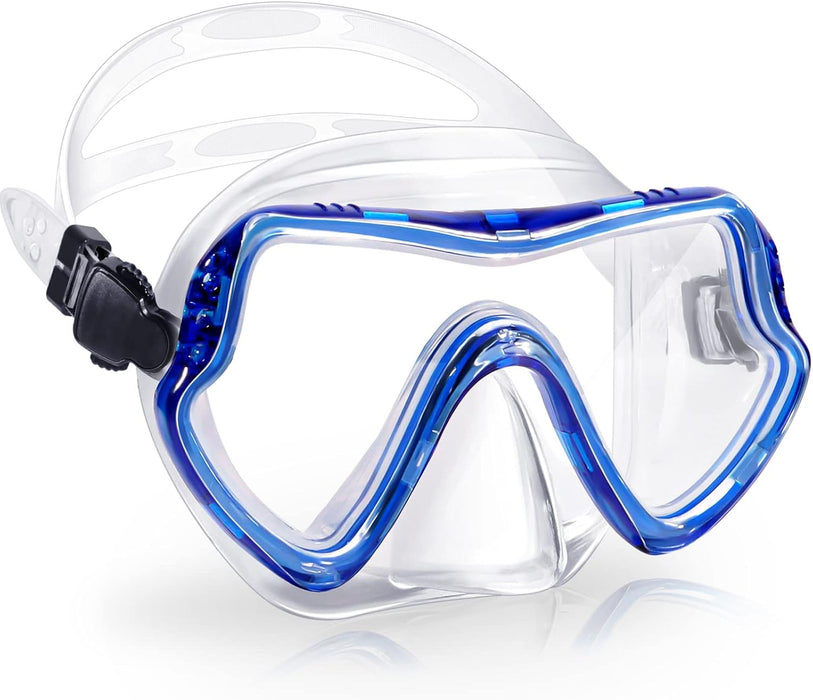 Kids Swim Goggles Diving Mask with Nose Cover for Youth Anti-Fog Clear View